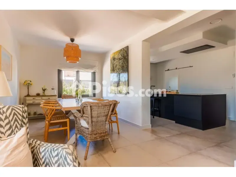 Söögituba - Beachfront Chalet with Pool in Punta Umbría