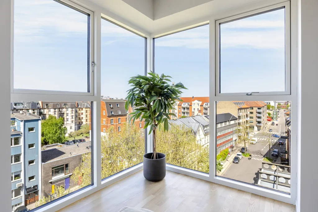 Wohnzimmer - Apartment with Balcony in Copenhagen N