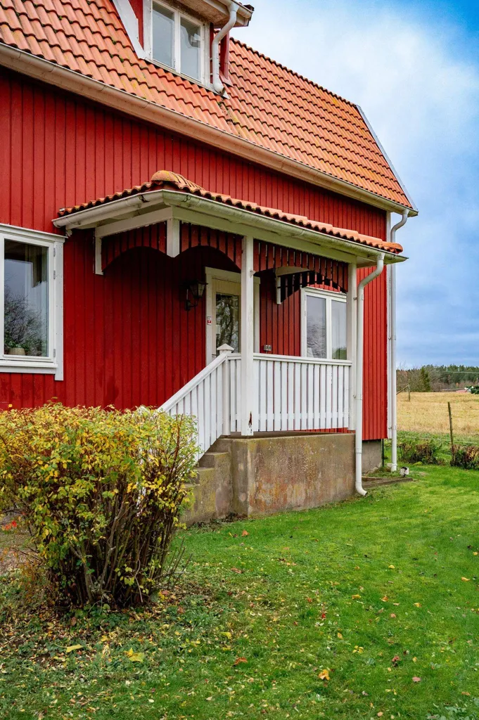 Extérieur - Red Villa with Garage in Skövde