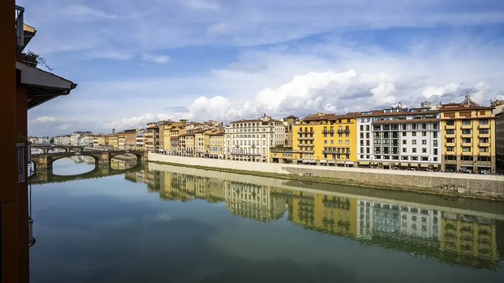 Balcon - Apartment with Ponte Vecchio View in Florence