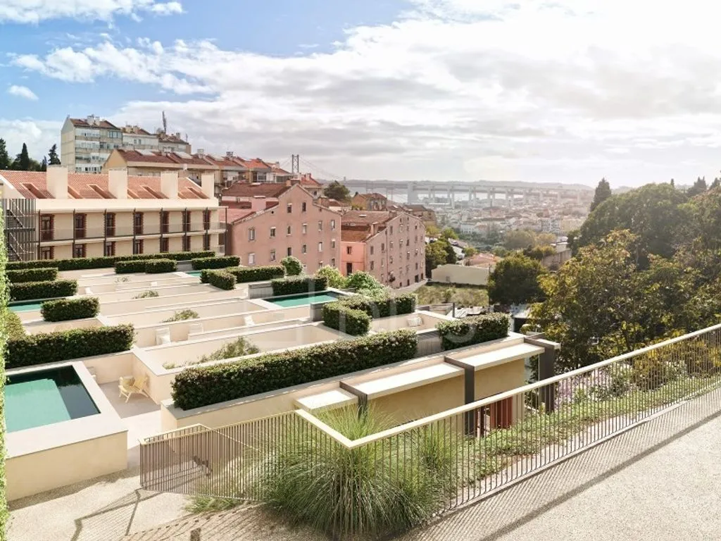 Õhuvaade - Luxury Duplex Flat in Estrela, Lisbon