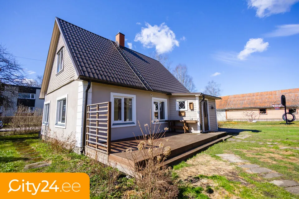 Exterior - House with Veranda in Paide, Järvamaa