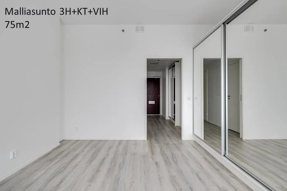 Magamistoad - Modern Flat with Glazed Balcony in Aurinkolahti