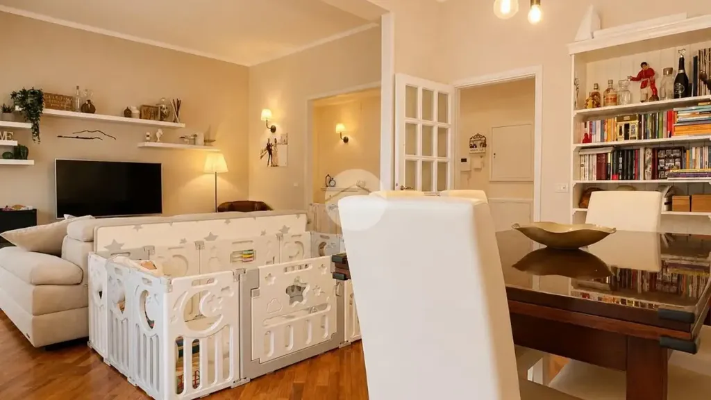 Soggiorno - Rustic-Finished Apartment with Terraces in Florence