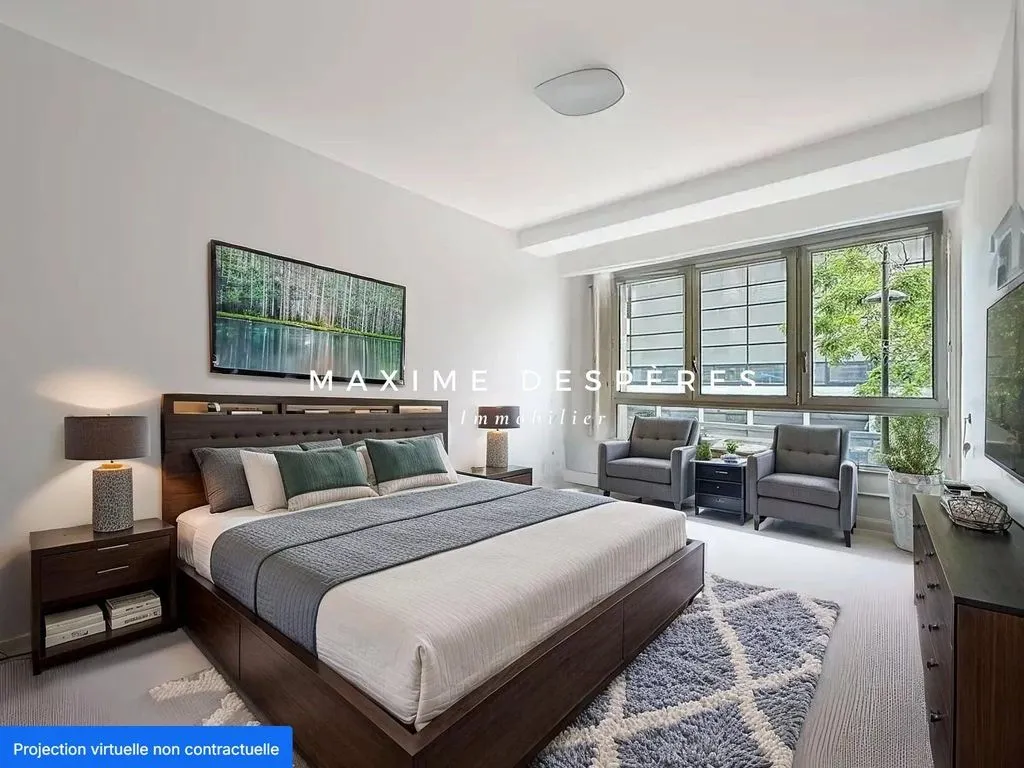 Chambres - Appartement Luxueux avec Vue sur la Ville à Paris