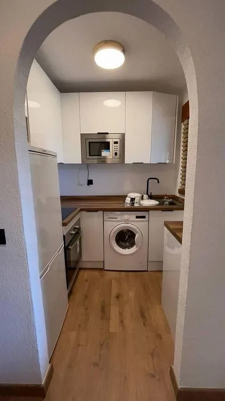 Köök - Ground Floor Apartment with Pool in Golf Area