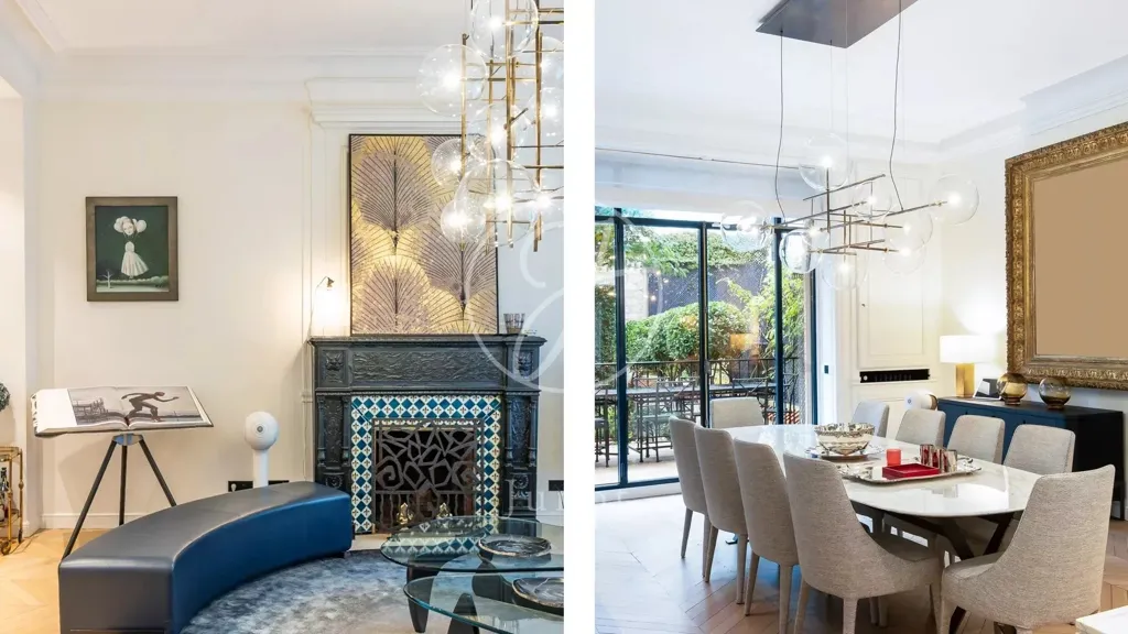 Söögituba - Private Mansion with Garden in Paris 16th