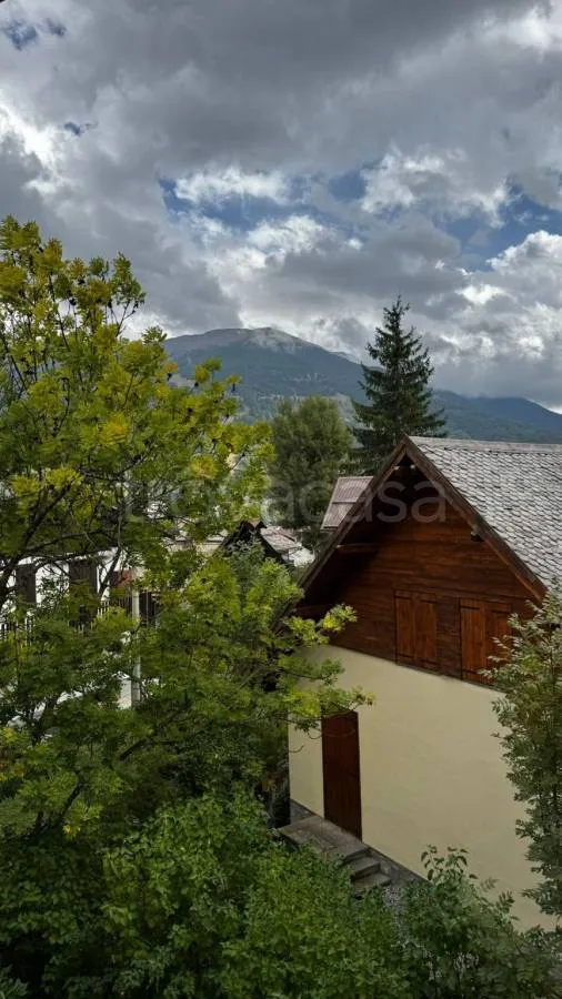 Extérieur - Rustic-Style Apartment with Balcony in Bardonecchia