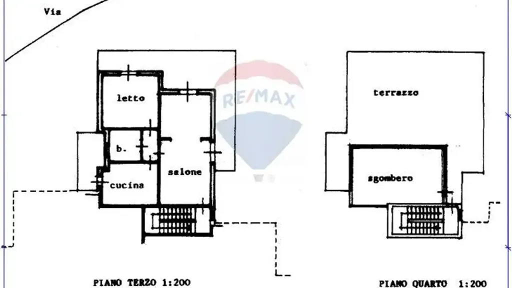 Plan - Apartment with Sea View Terraces in Aci Castello