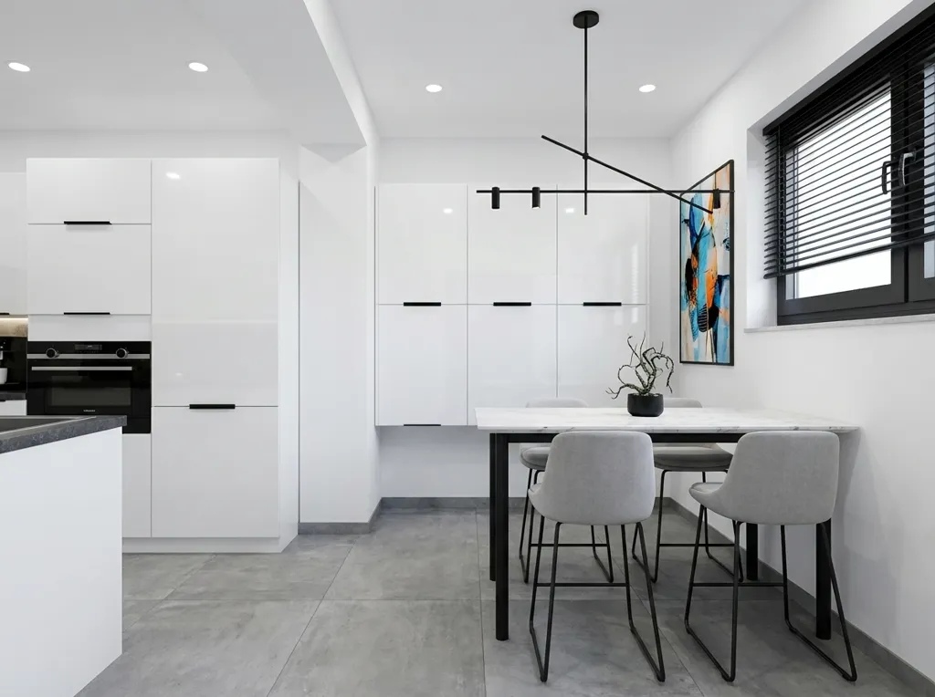 Cuisine - Appartement avec Jardin au Rez-de-Chaussée à Gooreind