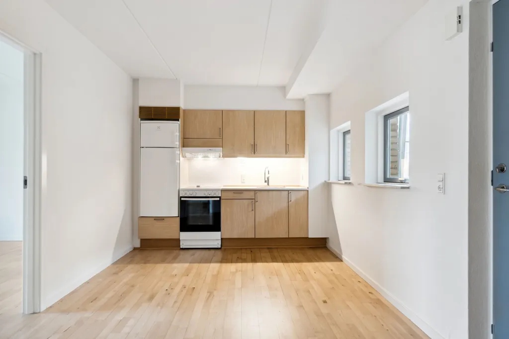 Cuisine - 2-Bedroom Apartment with Nature in Odense