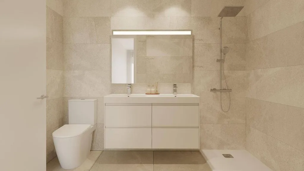 Salles de bain - Luxury Apartment with Pool in La Línea de la Concepción