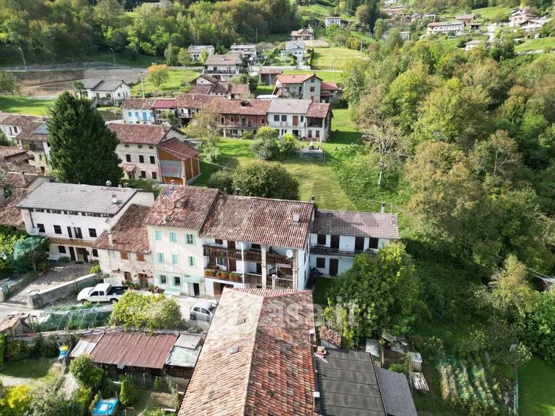 Aerial - Triplex with Garden in Cesiomaggiore Centre