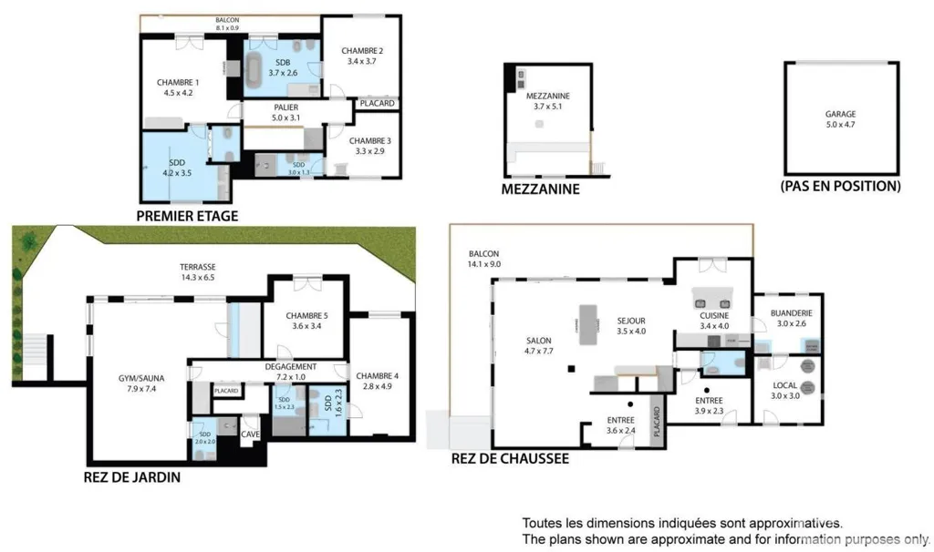 Planimetria - Modern Chalet with Panoramic Views in Petit Châtel
