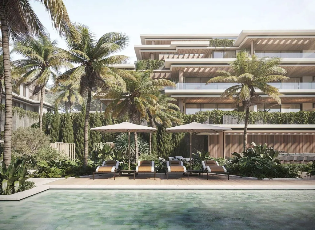 Piscine - New Build Apartment with Private Garden in Estepona