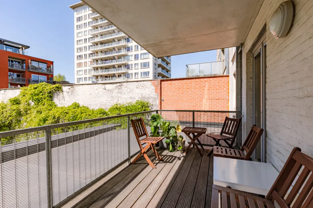Balcon - Appartement avec Vue sur l'Eau à Gand
