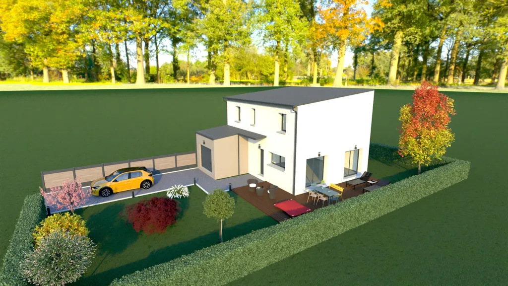 Terrain Constructible au Calme dans le Centre de Pont-Péan