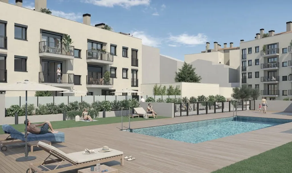 Apartment with Pool in Tranquil Sabadell