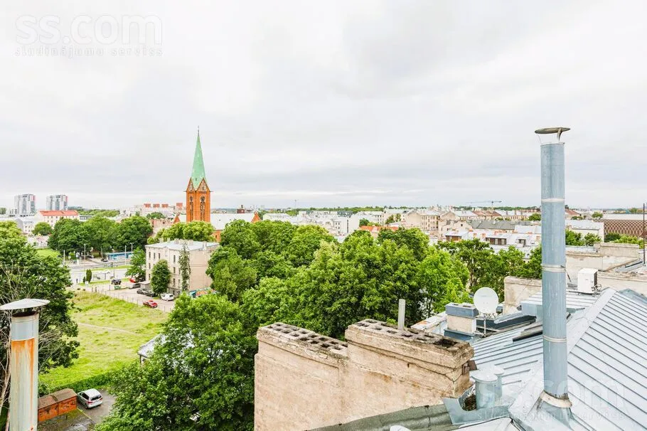 Vista aerea - Apartment with Private Viewing Tower in Riga Centre