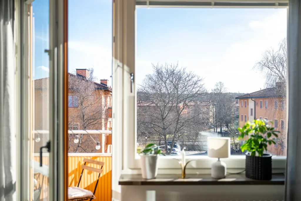 Balcon - Appartement 2 pièces à Bromma