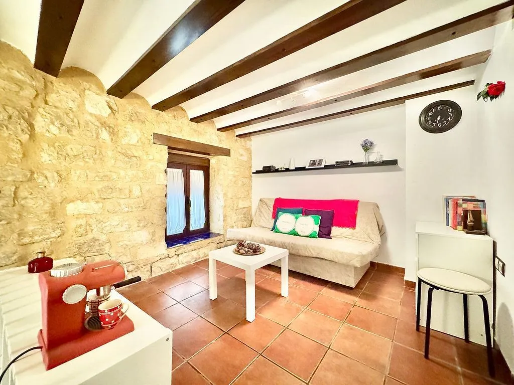 Séjour - Rustic Studio Flat in Plaza San Bartolomé, Jaén