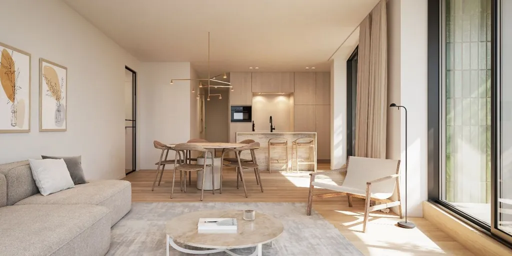 Séjour - Appartement avec Terrasse à Oostende