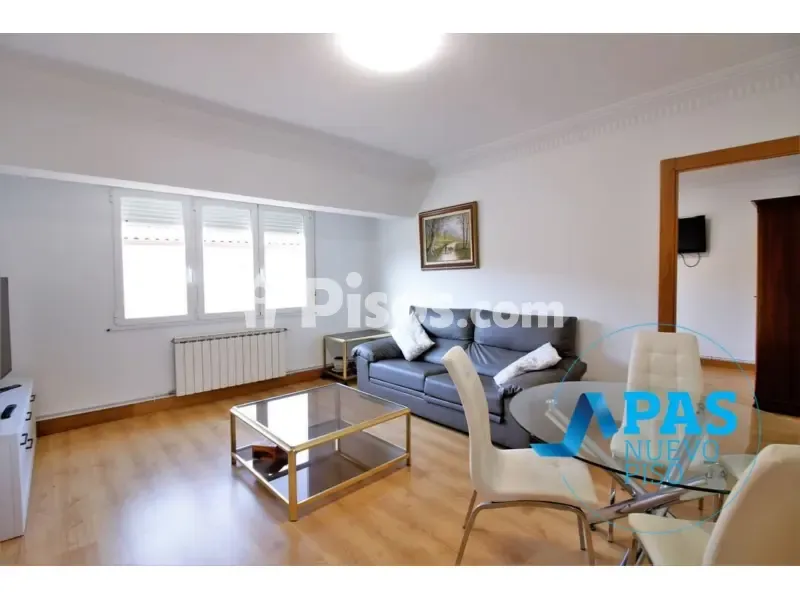 Living Room - Central Flat with South-Facing Balcony in Santander