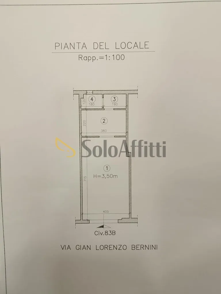 2-toaline ärihoone asukohas Napoli