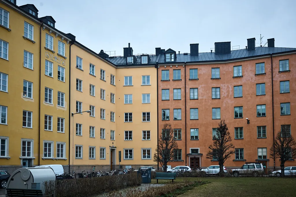 Aed - Terraced House with Garden View in Vasastan