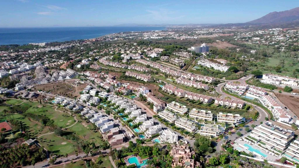 Aerial - Luxury Villa with Sea View in Marbella