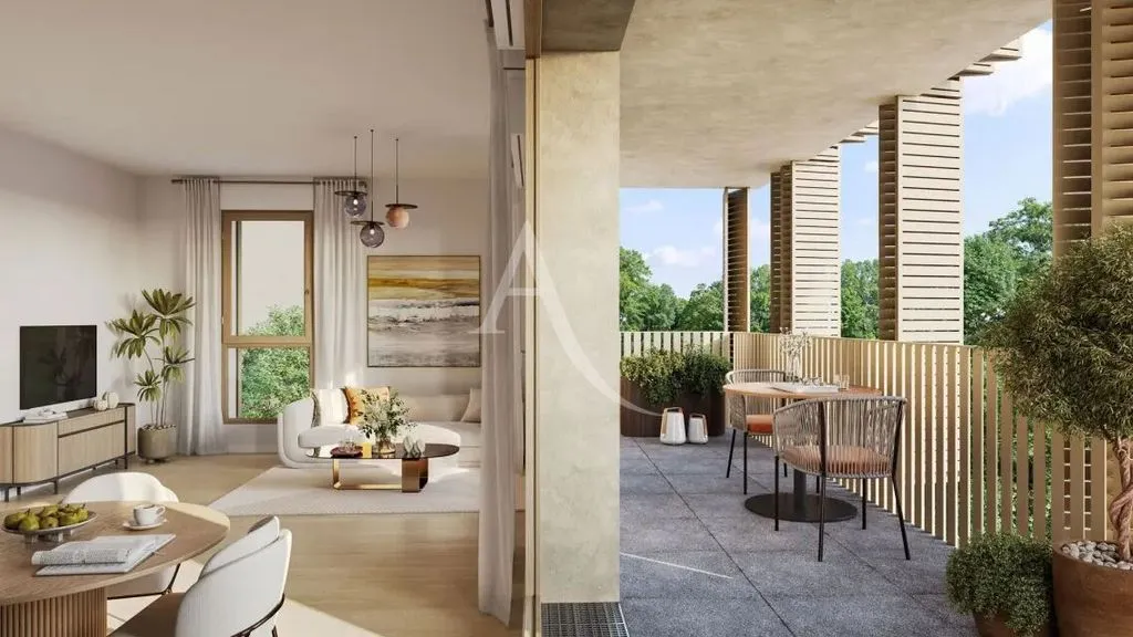 Terrace - Luxury Flat with Balcony in Pantin