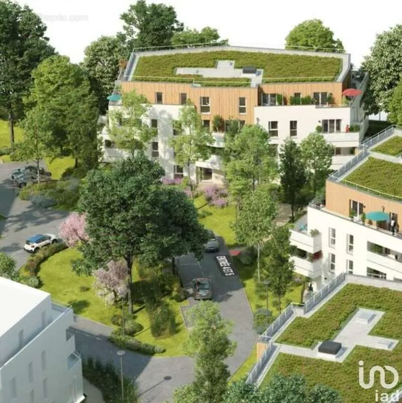 Õhuvaade - Apartment with Balcony in Etiolles
