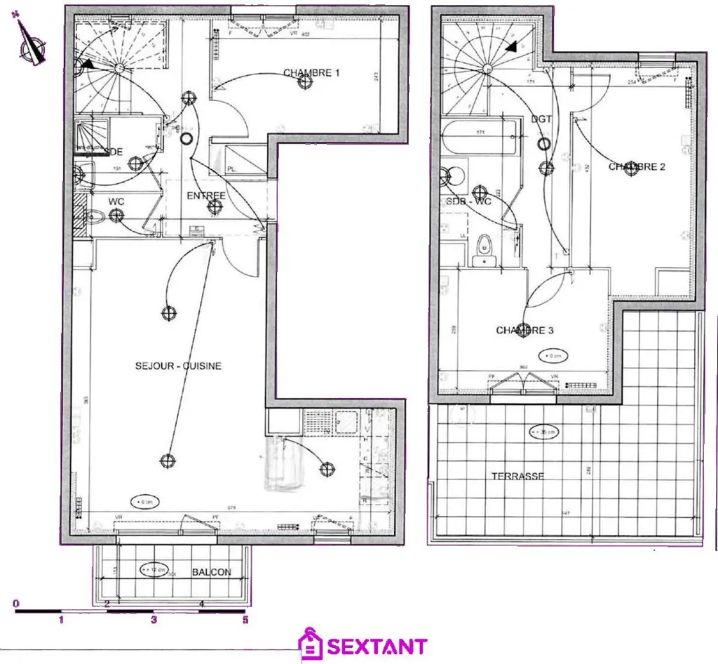 Plaan - Modern Duplex with Terrace in Éragny