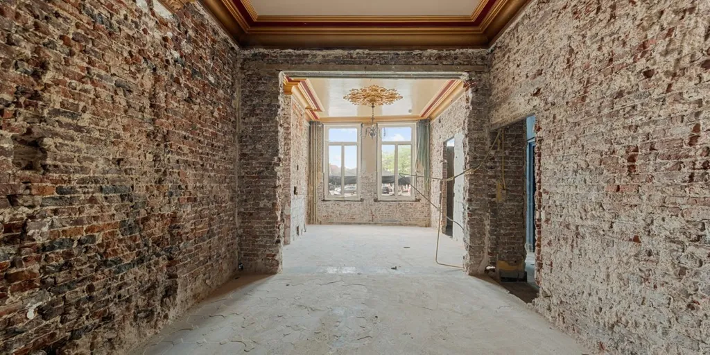 Entrée - Herenwoning Historique avec Terrasse à Ronse
