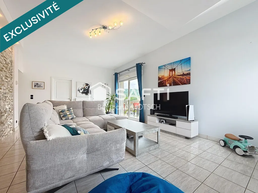 Séjour - Appartement avec Terrasse Sud à Gorcy