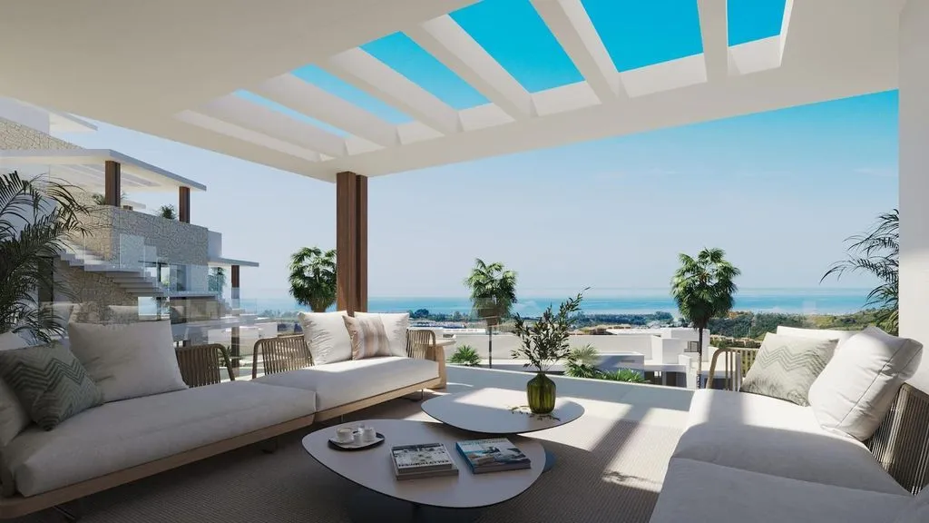 Terrasse - Off-Plan Penthouse with Sea Views in Estepona