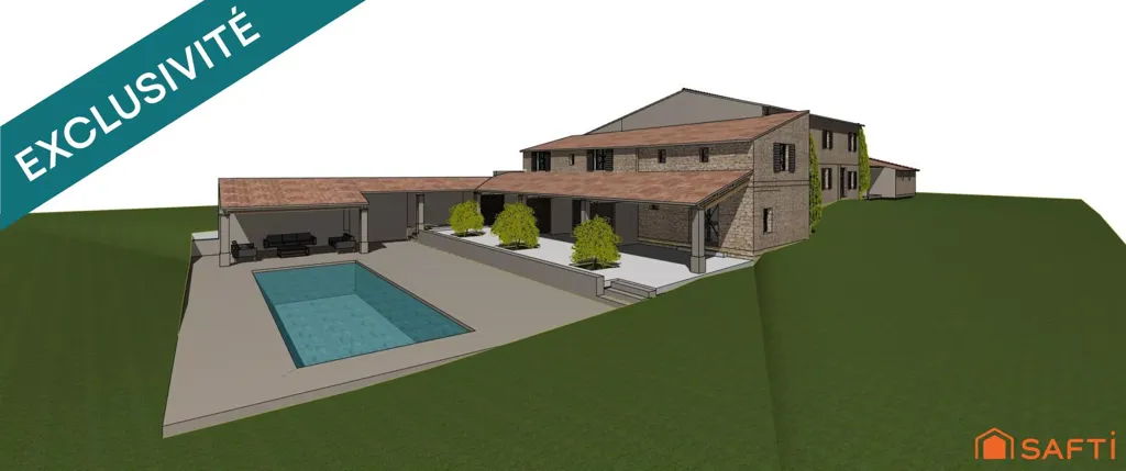 Renovation Project Farmhouse with Pool near Apt