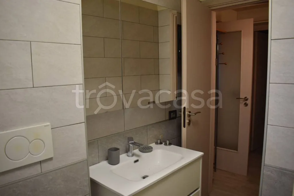 Salles de bain - Quadruplex with Terrace in Castel del Piano