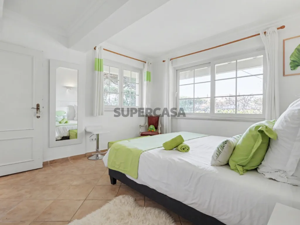 Bedrooms - Detached Villa with Pool in Fonte Santa, Loulé