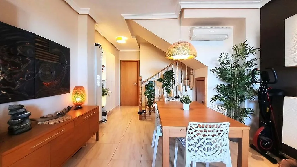 Salle à manger - Semi-detached House with Pool in Lomas de Cabo Roig