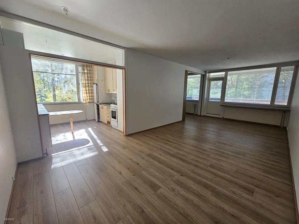 Séjour - Two-Bedroom Apartment with Garden View in Rauma