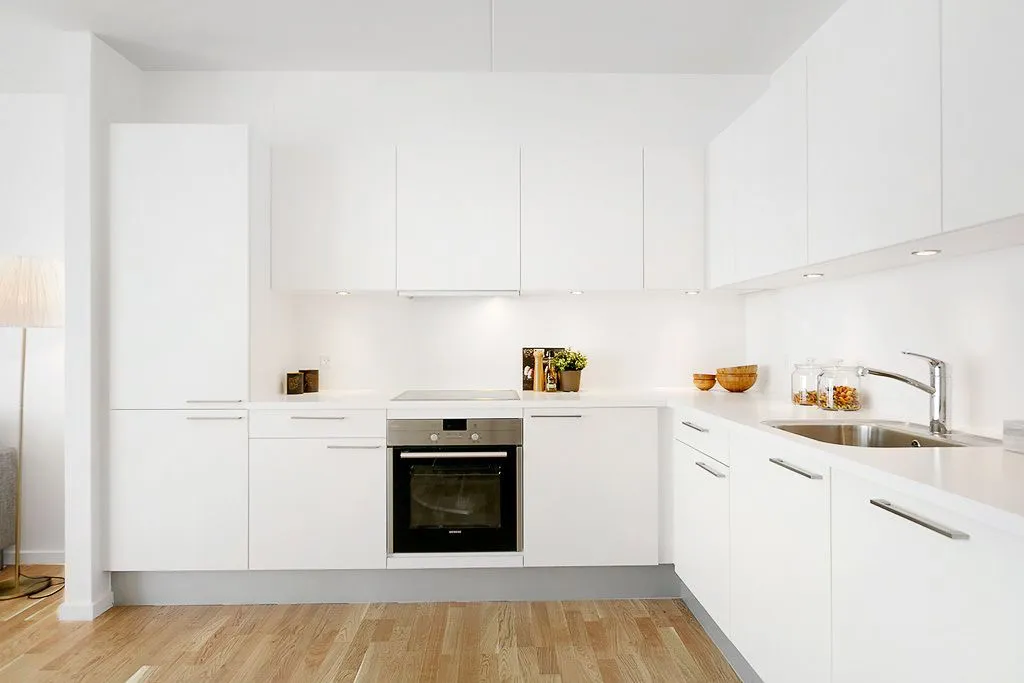 Köök - Corner Apartment with Balcony in Copenhagen