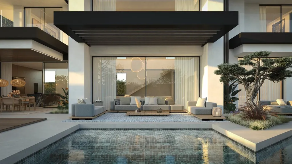 Piscine - Contemporary Villa with Pool in Cortijo Blanco, Marbella