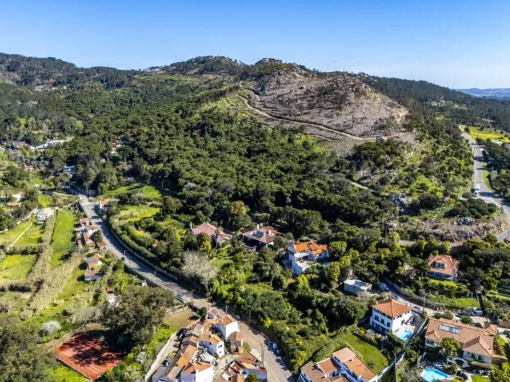 Vue aérienne - Development Land with Ocean Views in Cascais