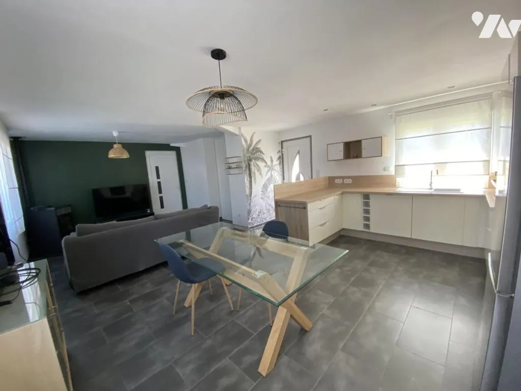 Salle à manger - Maison Rénovée dans Village entre Reims et Warmeriville