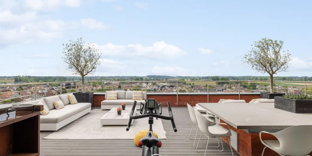 Terrasse - Penthouse avec Terrasse Sud à Merchtem