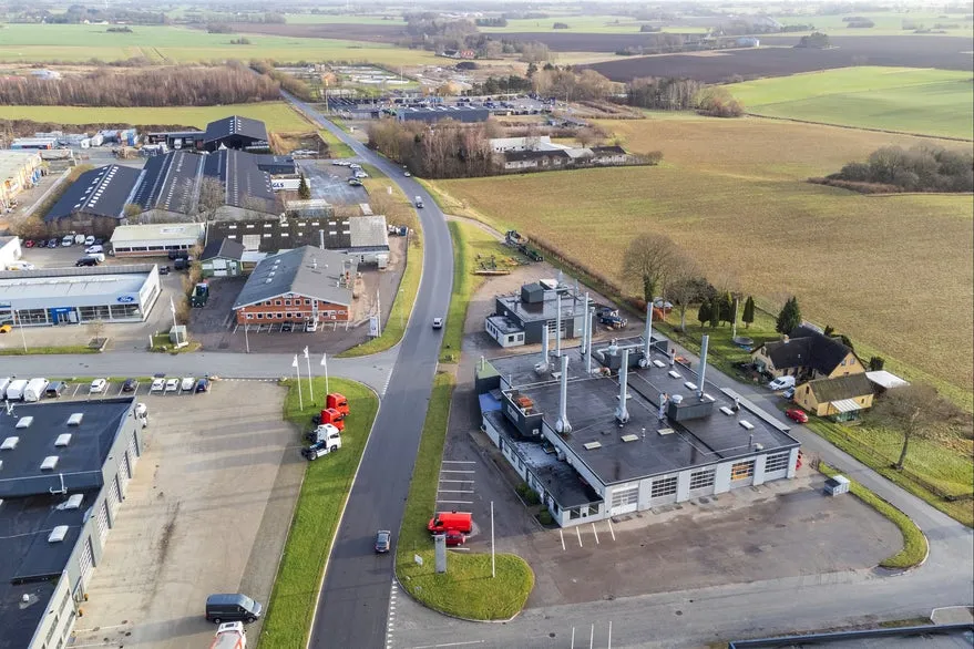Vue aérienne - Industrial Property with Office near Ringsted