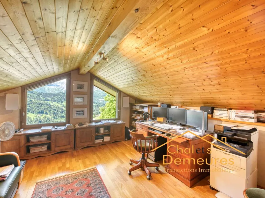 Bureau - Chalet avec Vue Panoramique sur Manigod