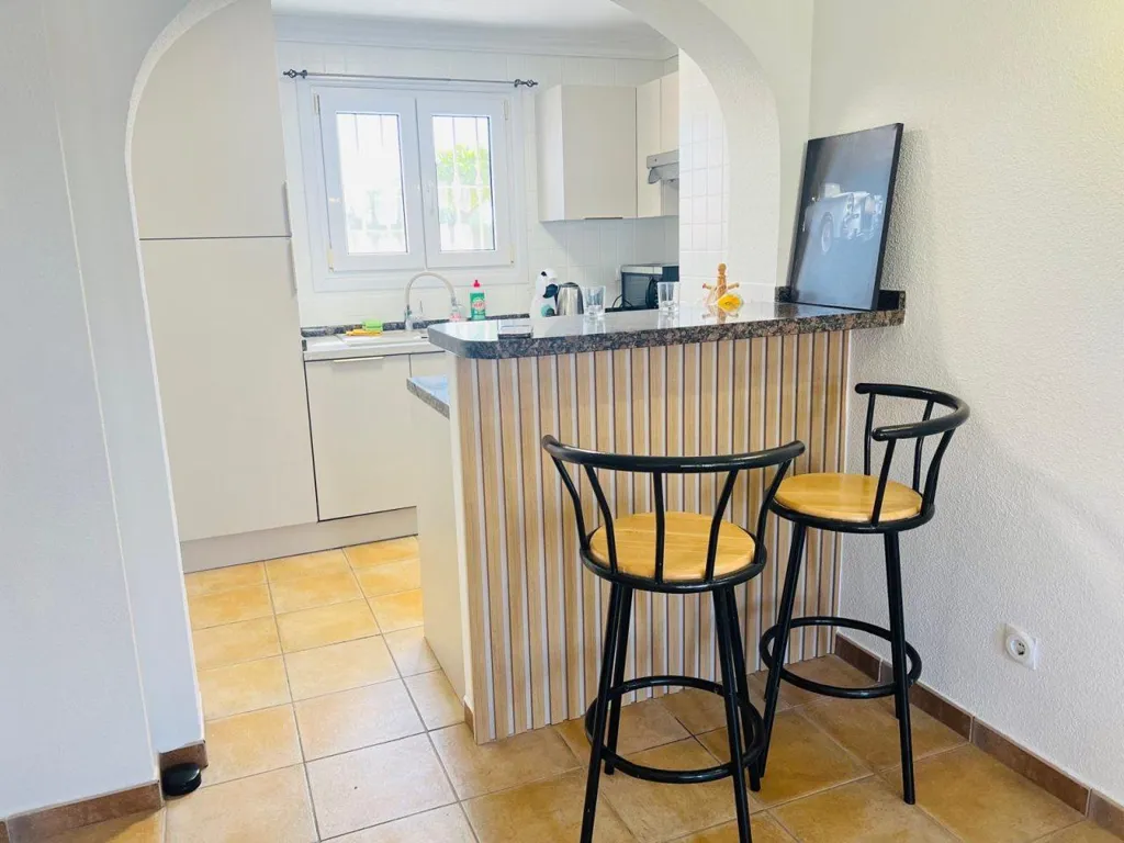 Cuisine - Furnished Apartment with Pool in Oliva Nova