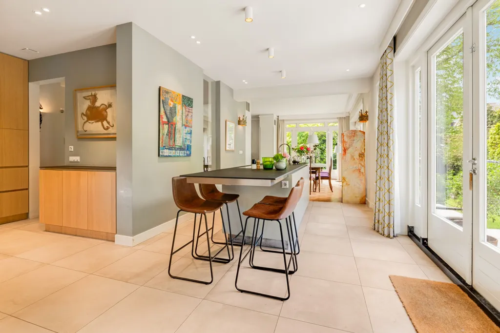 Kitchen - Villa with Garden in Rotterdam-Kralingen